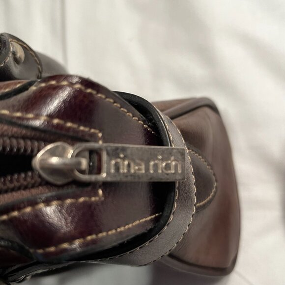 Rich brown Rina Rich purse - Picture 6 of 9